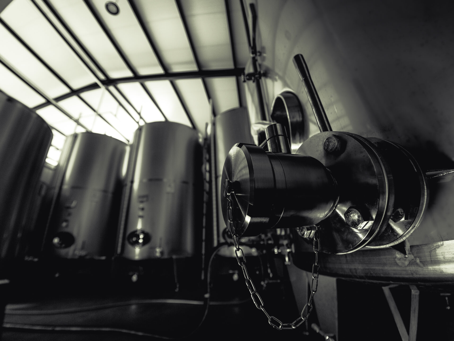 Almacenamiento del aceite en la Almazara