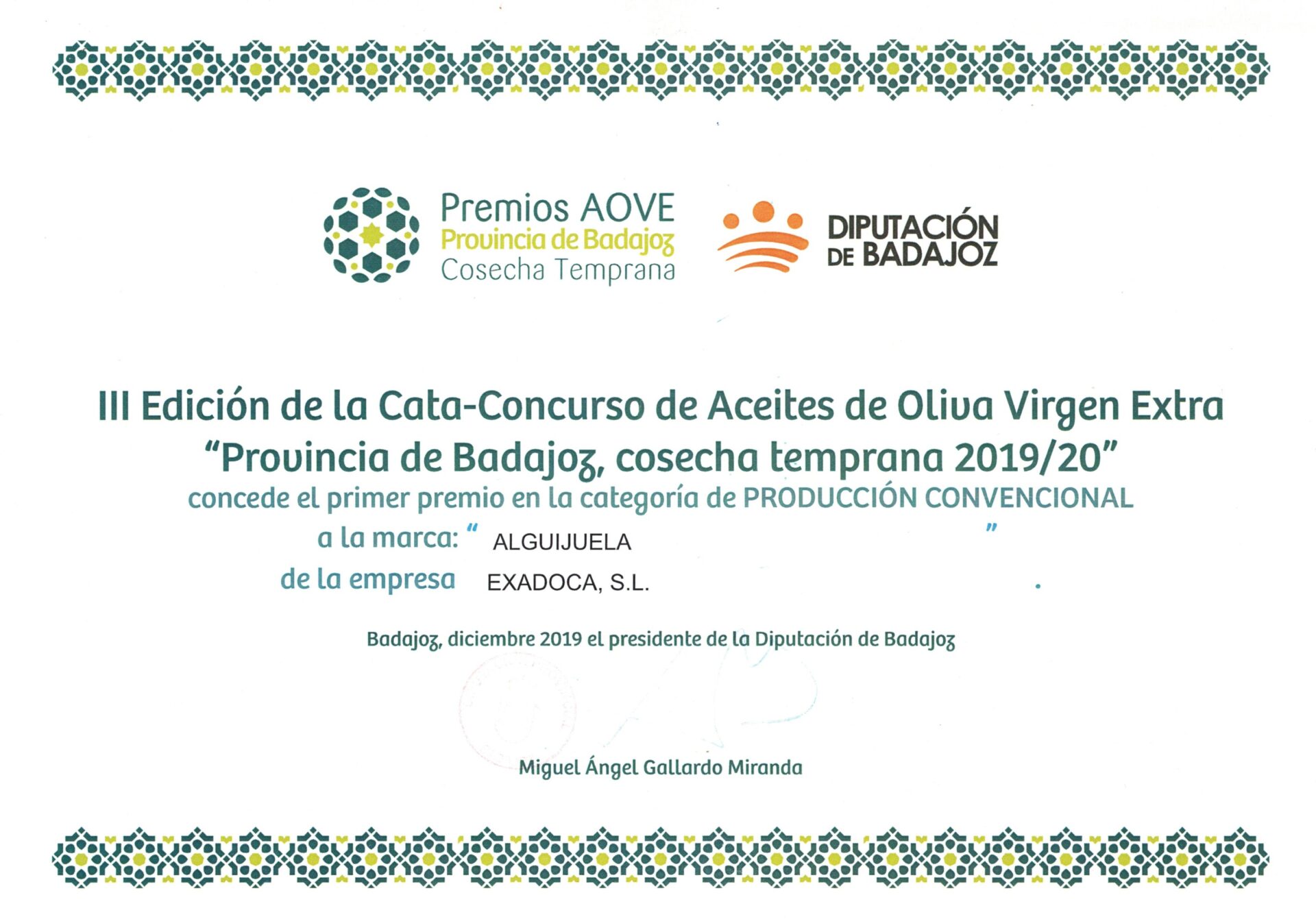 Certificado