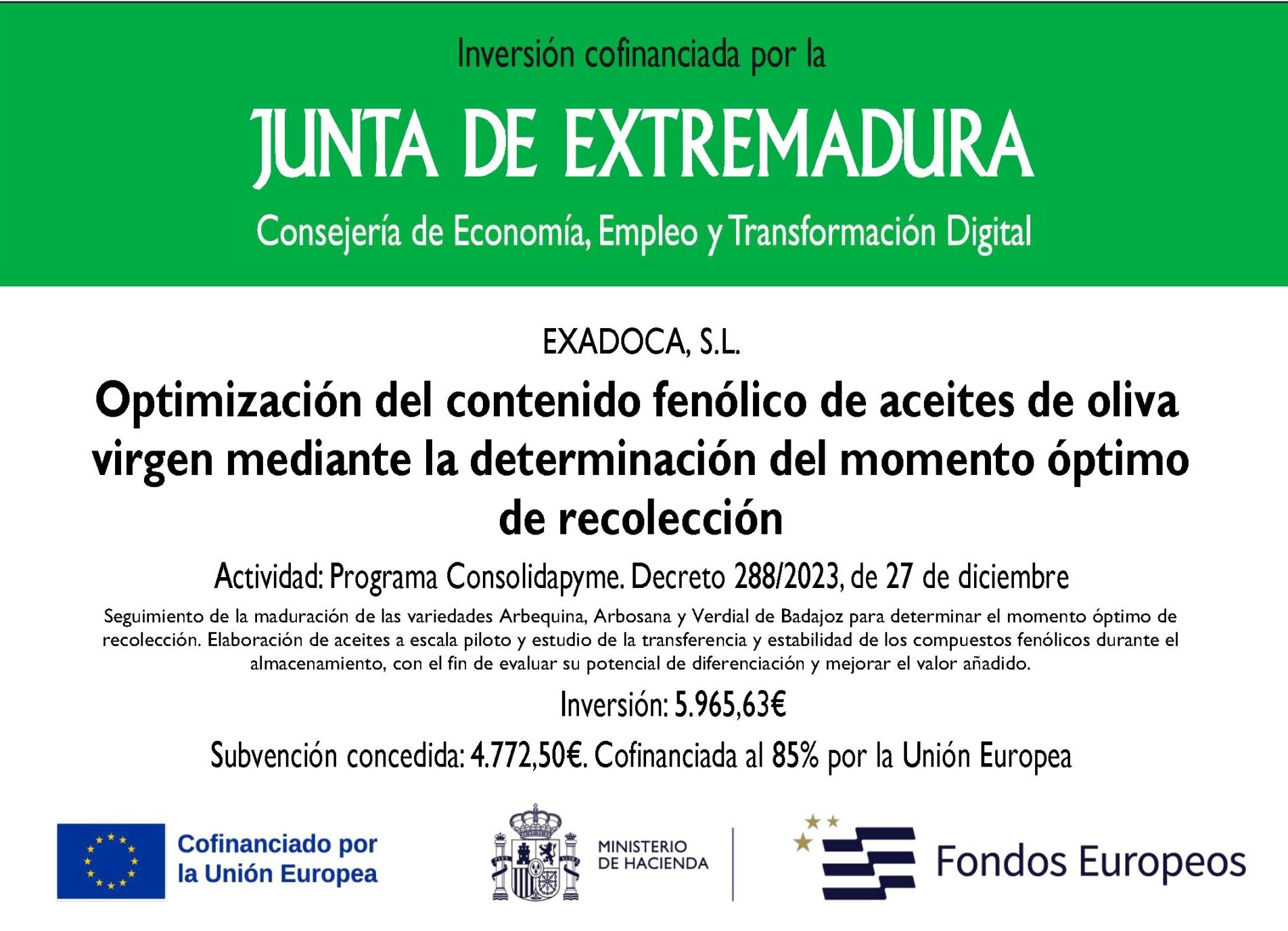 MODELO CARTEL EXADOCA